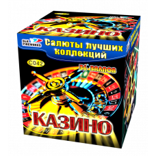 Казино 36 залпов 1,2" Батарея салютов С042 	
